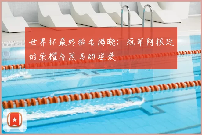 世界杯最终排名揭晓：冠军阿根廷的荣耀与黑马的逆袭