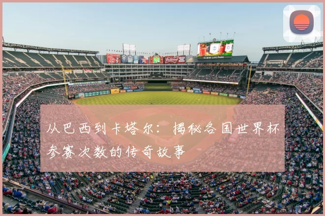 从巴西到卡塔尔：揭秘各国世界杯参赛次数的传奇故事